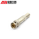 安保力科 監控BNC接頭免焊接銅芯Q9頭模擬攝像機視頻線(xiàn)連接器同軸攝像頭轉接頭安防器材配件 高品質(zhì)鍍金BNC-B（10個(gè)）