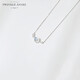 Twinkle Angel月亮星球輕奢項(xiàng)鏈女S925銀小眾設(shè)計(jì)氣質(zhì)高級(jí)鎖骨鏈情人節(jié)生日禮物 月亮