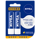 妮維雅潤唇膏-天然型雙支裝 4.8gX2唇部護理保濕水潤溫和
