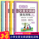 全套4冊 注音版周計劃小學(xué)文言文閱讀強化訓練3-6年級  三四五六年級 古詩(shī)文起步閱讀與訓練小學(xué)生小古文閱讀理解練習