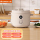 志高（CHIGO） 電燉鍋電燉盅隔水燉湯盅家用燕窩煲湯煮粥神器迷你嬰兒預約bb寶寶輔食陶瓷內膽小型 標配款【大內膽*1】 2.5L