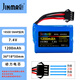 勁瑪仕（JINMASI） 變形扭變玩具車電池充電器 3.7V恐龍雙鷹18650/18500/14500/14430充電鋰電池 7.4V18500-SM4P反向插頭