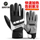 洛克兄弟（ROCKBROS） 加熱騎行手套充電發(fā)熱摩托車電動車手套保暖觸屏男女冬季 USB款-加熱手套 持續(xù)加熱 L