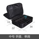 鑫美侖漁具收納包多功能收納箱釣魚用品裝備漁具包釣魚工具箱配件盒大全 中號（三層）【34*22*11】
