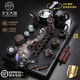 天生大器整板烏金石全自動(dòng)陶瓷功夫茶具套裝家用客廳小橋流水一體茶盤整套 烏金石小橋流水+紫砂龍漏茶具 含燒水壺消毒鍋+配小石頭+配雙桶