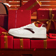 安踏【樊振東同款】好事發(fā)生丨街頑2新年本命年蛇年紅色板鞋男女同款 【女款-元年】象牙白/絳紅色-7 38 (235mm)