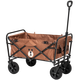 【9成新】牧高笛（MOBIGARDEN）LINE FRIENDS聯(lián)名 戶(hù)外露營(yíng)折疊營(yíng)地車(chē) NX21671001 布朗熊棕