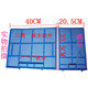 鐵賽適用于三菱電機掛式空調防塵過(guò)濾網(wǎng)全新件 一套兩片一大一小 全新裝(一大一小兩片)