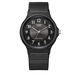 卡西歐（CASIO）手表學(xué)生小黑表簡(jiǎn)約指針石英電子表 手表男女考試手表時(shí)尚運動(dòng)表 MQ-24-1B3 33mm小表盤(pán)