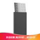 琪莫（KEMY）潮牌金屬卡夾自動(dòng)彈出式銀行卡包男超薄錢(qián)夾防消磁盜刷卡套名片夾 黑色