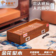 太陽(yáng)花 實(shí)木電烤爐取暖器暖腳器烤火箱電火桶烤火爐學(xué)生爐烤腳家用烤火器取暖器烘腳器暖腳爐長(cháng)方形辦公 茶色圓角款【全實(shí)木100*40*20CM】人離斷電