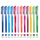 晨光 晨光13色彩色中性筆0.38mm全針管新流行水筆六角筆桿手賬標記筆學(xué)生辦公用AGP62403 混色12支筆（各色1支，無(wú)晶藍色）可備注