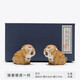 陶云尚紫砂瑞獸迎財小老虎茶寵擺件 精品可養(yǎng)手工可愛生肖茶玩茶具配件 紫砂迎財小萌虎【一對】