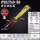 PB SWISSTOOLS瑞士進(jìn)口電筆螺絲刀測電筆試電筆驗電筆電工筆250V工具改錐批175. 2.5*50mm（PB 175.0-50）