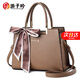 游子吟送媽媽包包女包2025新款中年女士手提包斜挎包生日禮物女包實(shí)用 卡其色-收藏加購 送絲巾