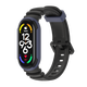 米布斯（mijobs） 適用小米手環(huán)7/6/5腕帶表帶nfc版替換帶手腕帶七代手表帶防丟創(chuàng)意配件男女 黑午夜藍(lán) 小米手環(huán)7/6/5腕帶（標(biāo)準(zhǔn)版/NFC版通用）