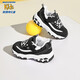 Skechers斯凱奇新年款童鞋小童老爹鞋紅色寶寶男女童學(xué)步鞋運(yùn)動鞋405221N