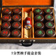 紅木高檔中國象棋帶棋盤(pán)實(shí)木大號特大7分8分10cm老撾大紅酸枝送禮 7分黑檀手提盒套裝