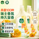 滴露（Dettol）衣物柔順劑持久留香金盞花2.5L*2柔軟劑消毒液衣物除菌液寶寶衣物