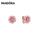 潘多拉（PANDORA）粉色雛菊耳釘Rose精致情侶禮物生日禮物送女友 288773C01 均碼