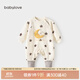 babylove嬰兒連體衣春秋季男女寶寶哈衣爬服超萌可愛(ài)外出衣衣服 星月守護 90cm