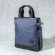 LEWHISPER LIFESTYLE都市通勤系列Cordura尼龍小號(hào)商務(wù)豎款托特包手提單肩斜挎13英寸 經(jīng)典都市藍(lán) 小號(hào)32*27*10cm