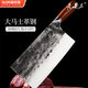 歐樂(lè )菲（OLOFE）老關(guān)東大馬士革鋼芯高碳鋼手工鍛打炫鋒廚師用刀切片刀切菜刀