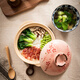 萬(wàn)土燒 日式土鍋煲仔飯專用陶瓷砂鍋煲湯鍋家用沙鍋新居喬遷禮物 花見(jiàn)7號(hào)鍋淺鍋（煲類烹飪） 1.8L