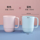 茶花（CHAHUA）漱口杯簡約洗漱口杯家用刷牙杯子創(chuàng)意可愛牙缸杯情侶牙刷杯 美克馬克杯【粉+藍(lán)】2只