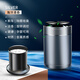 量美車(chē)載香薰香水汽車(chē)香水香膏車(chē)內(nèi)香膏擺件掛件固體除甲醛出風(fēng)口花香 銀灰色海洋味