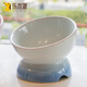 樂優(yōu)派貓碗陶瓷狗碗貓食盆狗盆寵物碗貓糧碗高腳防打翻貓咪用品 漸變藍