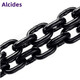 國標G80起重鏈條錳鋼鏈條吊鏈鐵鏈手拉葫蘆鏈條蝴蝶扣組合吊索具電動葫蘆鏈條 Alcides 國標10mm（每米）