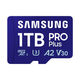 三星（SAMSUNG）三星PRO Plus 1TB microSD存儲卡 高速180MB/s 適用手機平板Switch無(wú)人機 防水內存卡 含SD轉接卡
