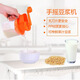 家用小型汁渣分離榨汁器 手工榨豆漿機1~2人豆漿器手動(dòng)一體石磨子