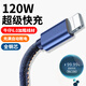 艾昊者適用蘋(píng)果充電線(xiàn)快充數據線(xiàn)加長(cháng)適用iPhone14Pro Max/13/12/11/XR/7/8plus/6s手機車(chē)載通用 適用iPhone系列【1條裝】6A超級快充 提速不彈窗【2米】牛仔布好品