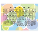 聚盈豐 五筆字根鼠標(biāo)墊鍵盤(pán)湊單筆記本辦公游戲鎖邊防滑可水洗鼠標(biāo)墊240*320MM【五筆字根炫彩版】