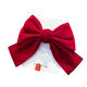 星恒夢(mèng)網(wǎng)紅大蝴蝶結發(fā)夾鴨嘴夾發(fā)夾啦啦隊皮筋頭花女頂夾后腦勺發(fā)卡頭飾 紅色蝴蝶結發(fā)夾【大號】