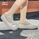 鴻星爾克板鞋女子透氣厚底輕質(zhì)小白鞋舒適運動(dòng)休閑女鞋|元氣2
