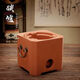 棉小城紅泥手工煮茶爐圍爐功夫燒水壺泡茶炭爐潮汕電炭爐兩用風(fēng)爐 單爐【紅泥百寶箱炭爐】