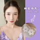 蝴蝶少女非金屬亞克力耳飾 森系超仙花朵耳環(huán)夏季小清新耳釘女氣質(zhì)個(gè)性 森系花瓣耳環(huán)-1副