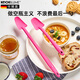 卡博美德國kochblume果醬刮勺食品級硅膠抹醬勺多功能廚房攪拌試味勺 短炳刮勺（玫紅色）