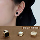 BJYL方形雙面無(wú)痛磁吸無(wú)耳洞耳夾女高級(jí)感氣質(zhì)耳環(huán)小眾吸鐵石耳釘耳飾 磁吸方形耳夾【一對(duì)】