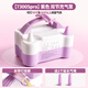電動(dòng)打氣筒自動(dòng)吹氣球機打雙層氣球機便攜式充氣泵充氣筒打氣神器 淡紫【雙結充氣泵】可打雙層