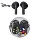 迪士尼（Disney）A6D藍牙耳機新款真無線半入耳式高音質長續航運動降噪游戲耳機生日禮物適用華為蘋果OPPO 黑色米奇【藍牙5.3/智能觸控】