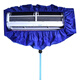 空調(diào)清洗罩接水罩家電專業(yè)清洗工具掛機(jī)防漏防水罩專用家電清洗管 中號透明管空調(diào)罩