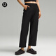 lululemon丨Utilitech? 女士 7/8 長度直筒中腰長褲 LW5FYZA 黑色 M