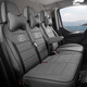 工馬適用福特新全順座套經(jīng)典全順新世代江鈴座椅套3座6座全包圍皮座 運動(dòng)灰色 三座專(zhuān)拍