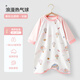 優(yōu)萌嬰兒睡袋春秋夏薄款純棉兒童家居服睡衣新生兒寶寶睡裙防踢被神器 長袖【春秋云感棉】浪漫熱氣球 73碼【適用身高60-70cm】