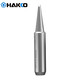 白光（HAKKO）日本白光900M-T-B烙鐵頭936/937焊臺900M/907/933手柄通用焊咀 900M-T-0.8D一字頭