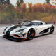 奧圖亞（AUTOART） AUTOart奧拓 1:18 柯尼塞格 KOENIGSEGG REGERA 汽車模型車模 柯尼塞格 RS 銀色  79024